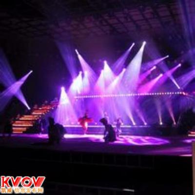 北京開(kāi)工奠基剪彩儀式電腦燈/舞臺(tái)背景板搭建設(shè)備租賃